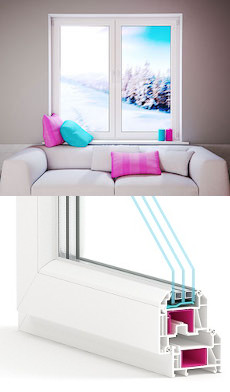 Окна Rehau Grazio — тёплый пятикамерный профиль